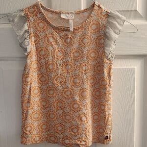 Matilda Jane Orange Floral Kids Blouse